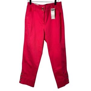 NEW Charter Club Classic Fit Pink Capris, size 12